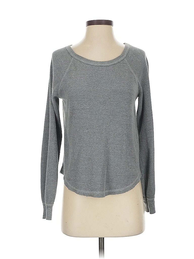 ABERCROMBIE & FITCH Pre-owned Pullover Sweater In Gray