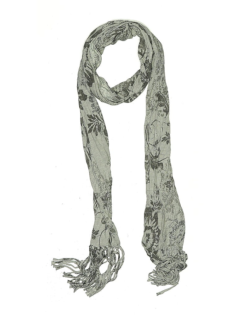 Pre-owned Unbranded Scarf In Gray