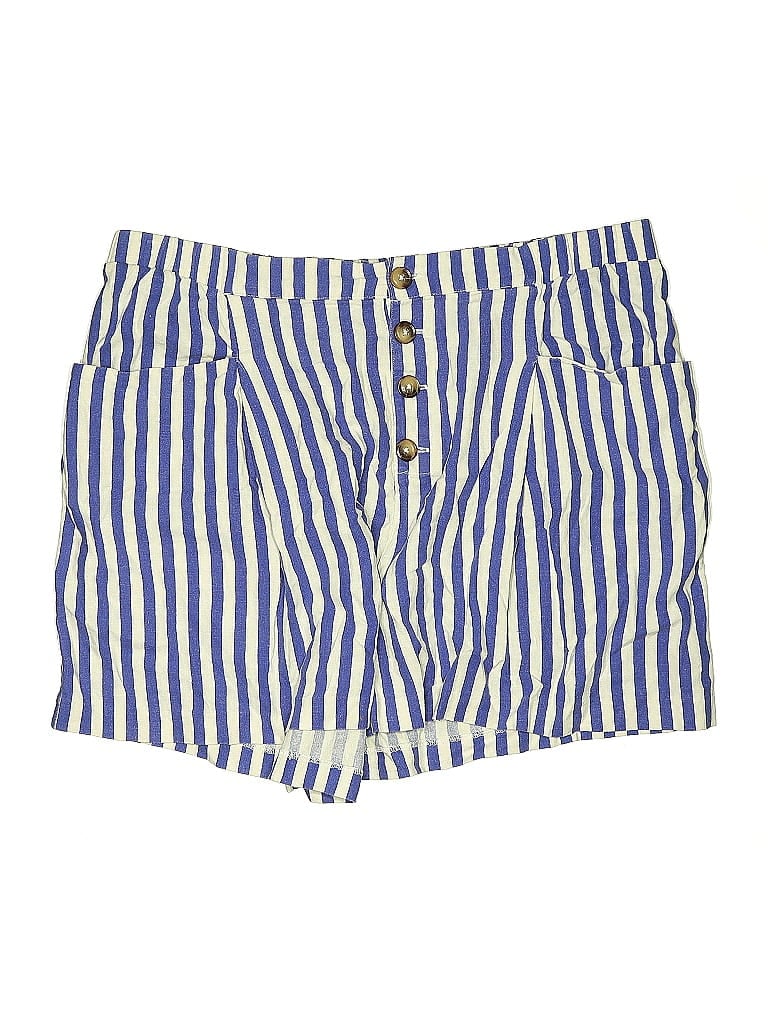 Pre-owned Eloquii Elements Board Shorts In Blue