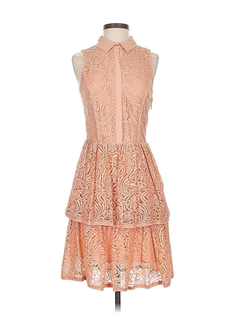 Pre-owned The Addison Story Cocktail Dress In Orange