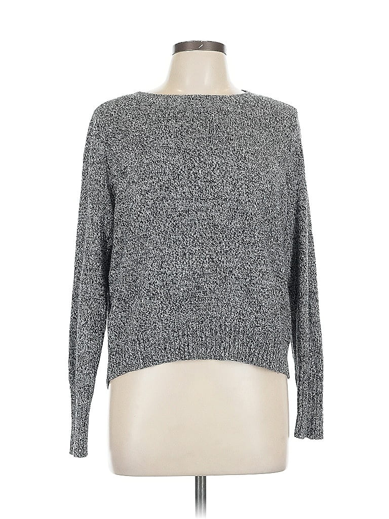 Pre-owned Divided By H&m Pullover Sweater In Gray