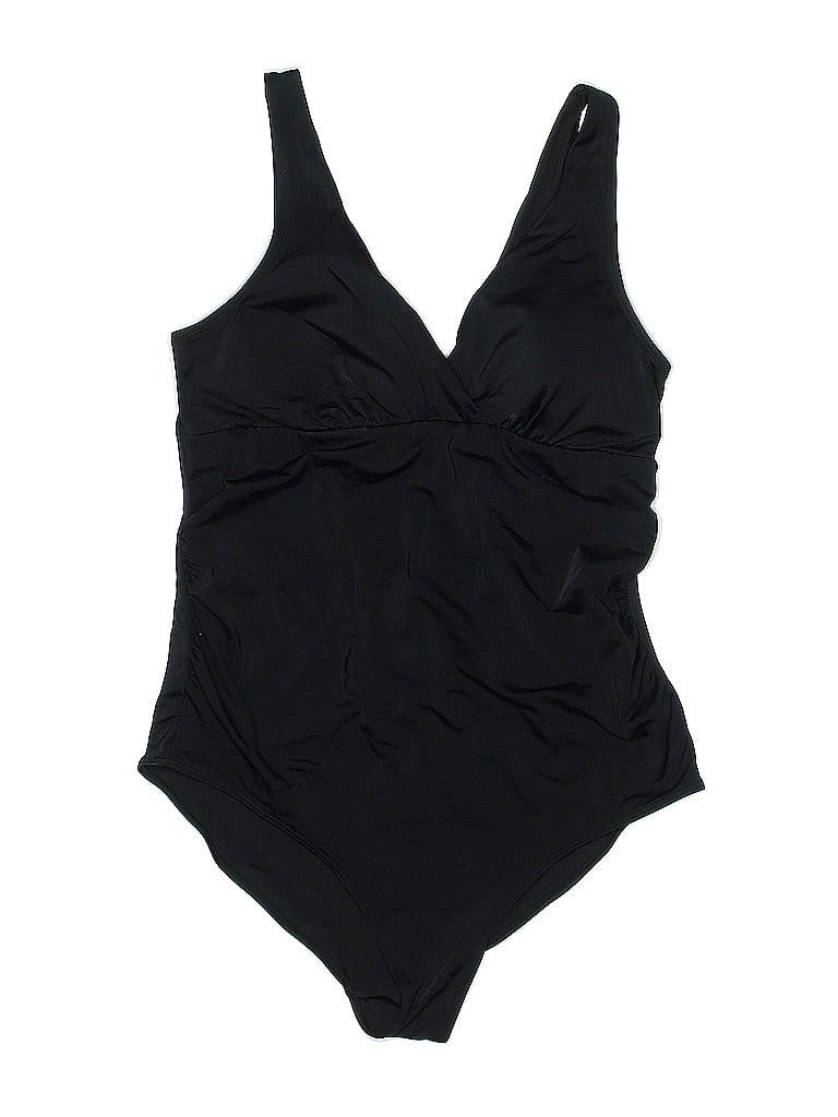 Pre-owned H&m One Piece Swimsuit In Black