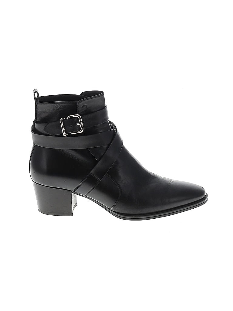 Pre-owned Tod's Ankle Boots In Black