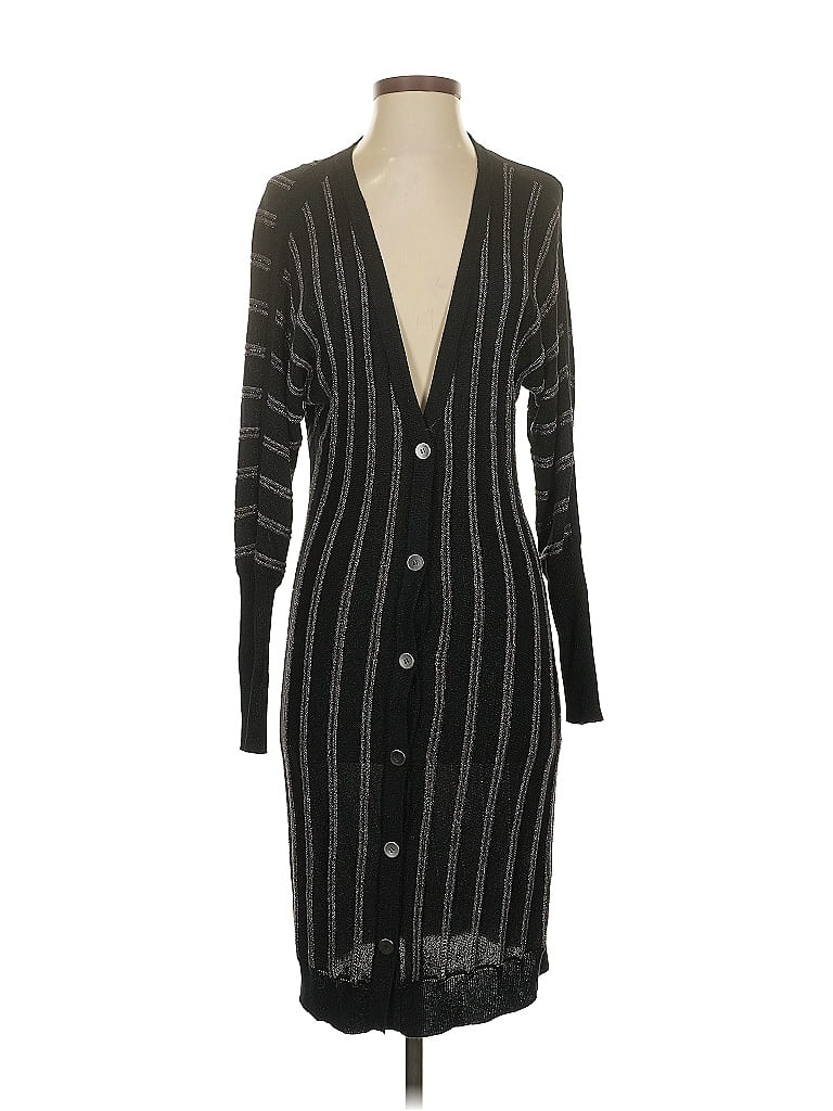 Pre-owned Belldini Cardigan Sweater In Black