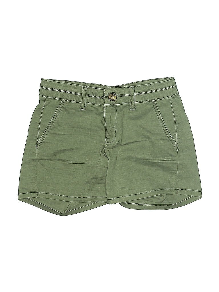 Pre-owned Midi Khaki Shorts In Green