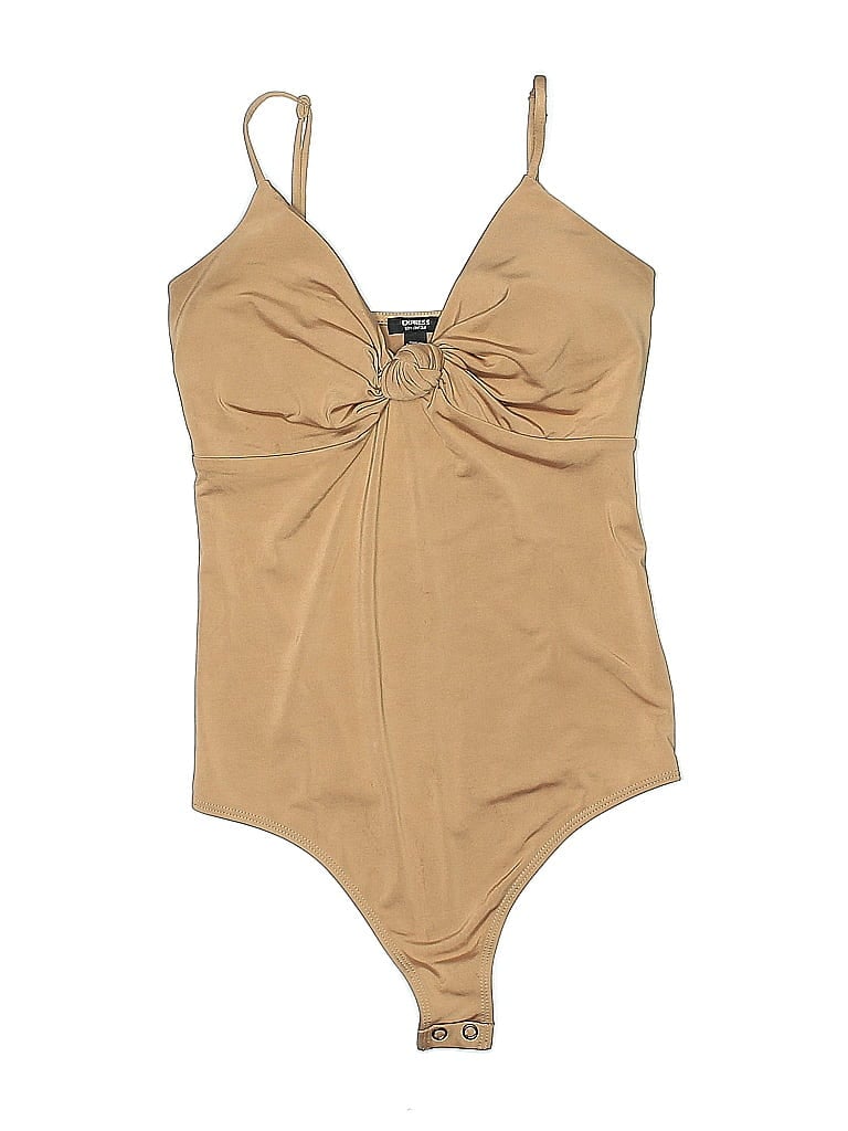 Pre-owned Express Bodysuit In Brown