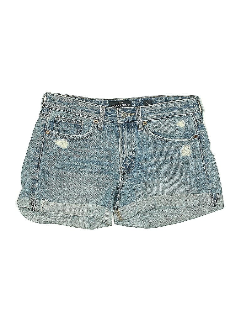 Pre-owned Lucky Brand Denim Shorts In Blue