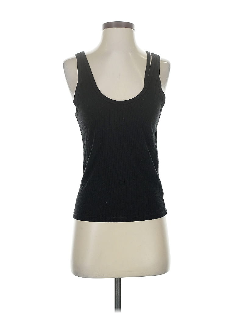 Click to view more detailed imagery on our partner's website Pre-owned The Range Tank Top Black Strapless Neckline Tops