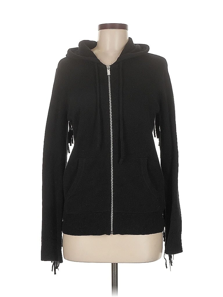 Michael Kors Collection Zip Up Hoodie In Multi