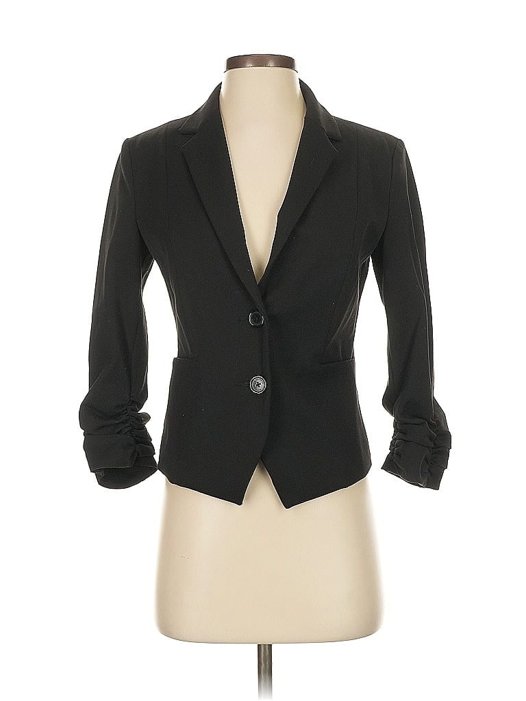 Pre-owned Express Blazer Jacket In Black