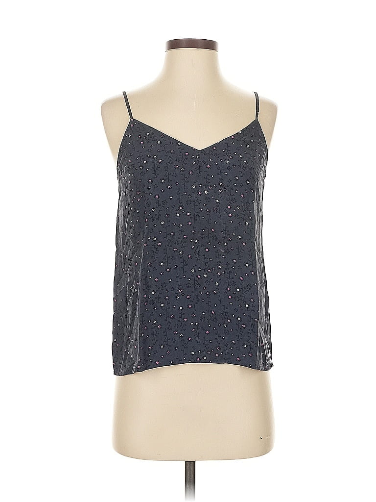 Click to view more detailed imagery on our partner's website Pre-owned Equipment Sleeveless Top Blue Halter Neckline Tops
