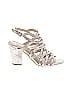 Vince Camuto Silver Gold Heels Size 8 1/2 - photo 1