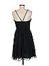 David's Bridal 100% Polyester Solid Black Cocktail Dress Size 8 - photo 2