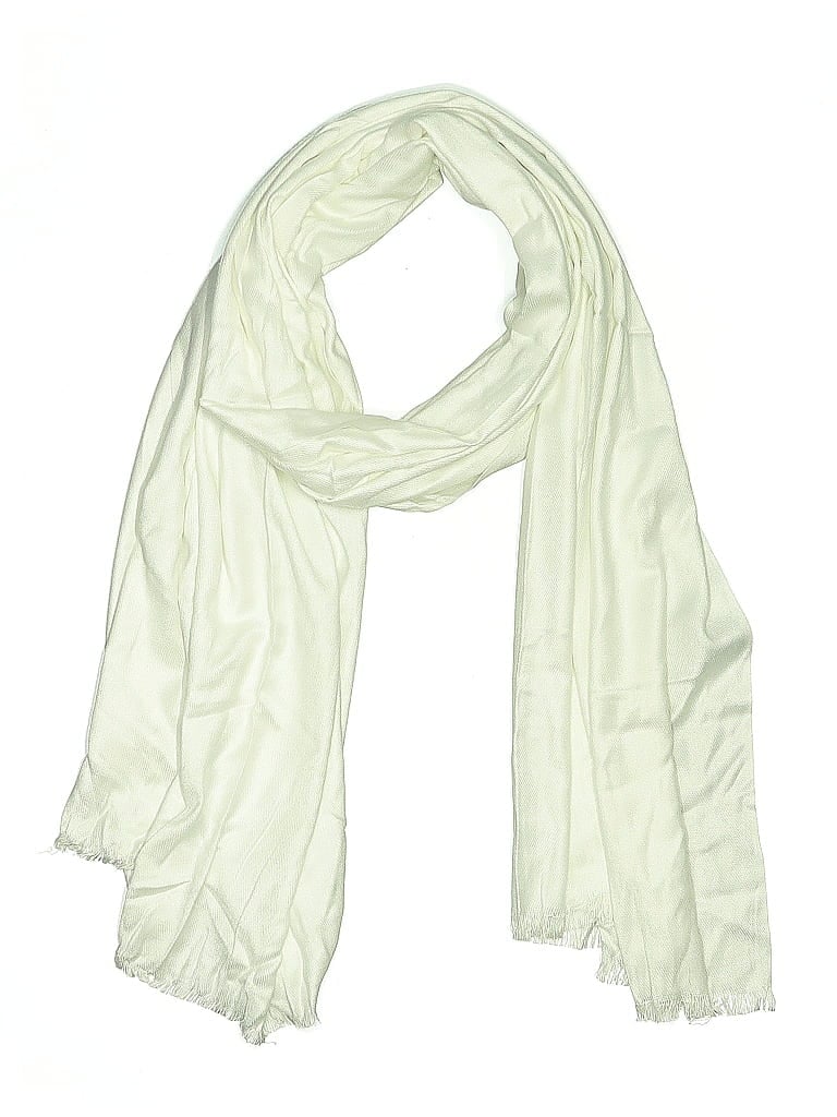 Pre-owned Apt. 9 Scarf In White