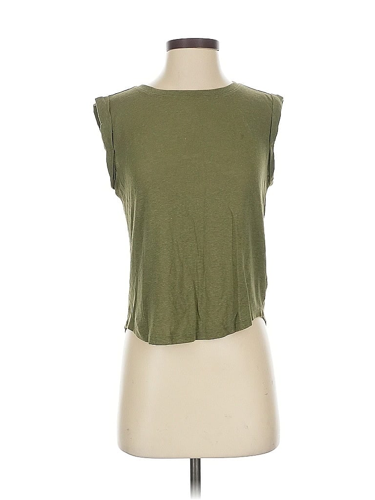 Pre-owned Gap Sleeveless T-shirt In Green