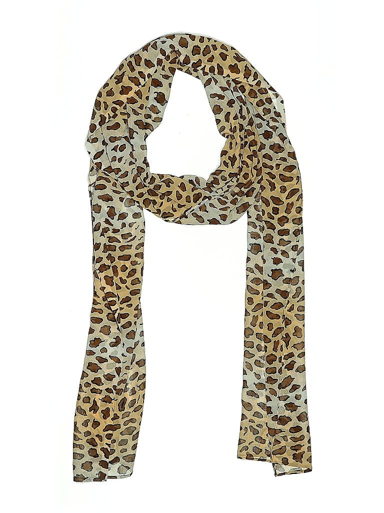 UNBRANDED Pre-owned Scarf In Brown