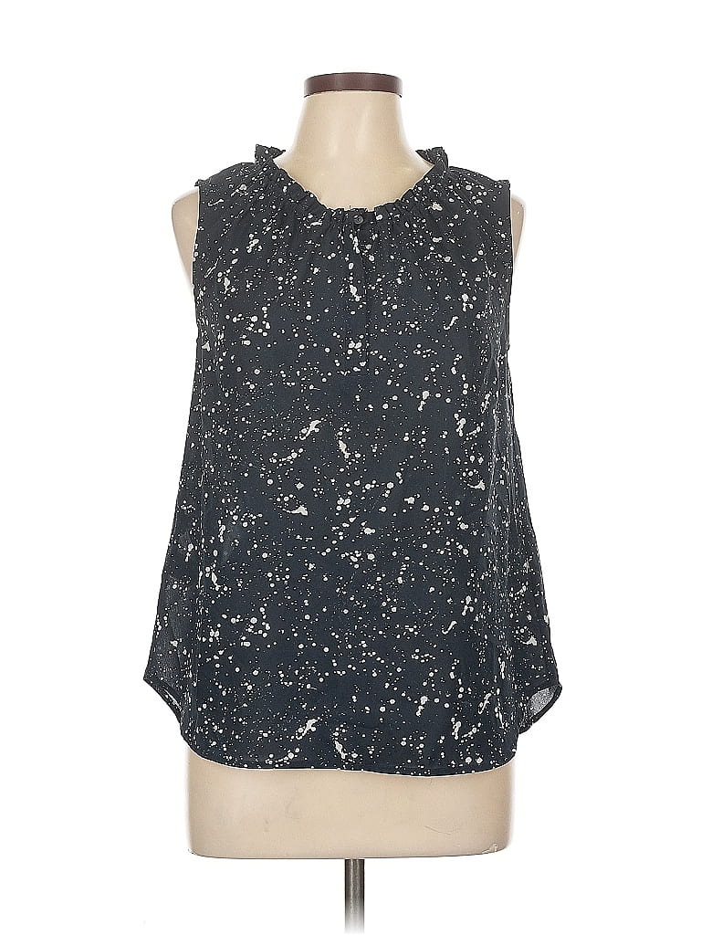 ANN TAYLOR Pre-owned Sleeveless Blouse In Black