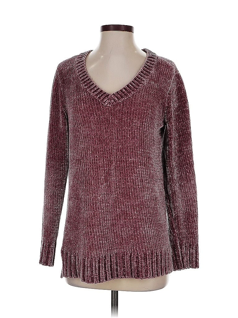ORVIS Pre-owned Pullover Sweater In Burgundy