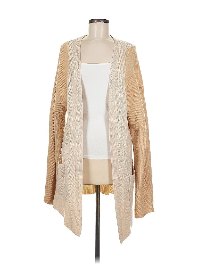 SOMETHING NAVY Pre-owned Cardigan Sweater In Brown