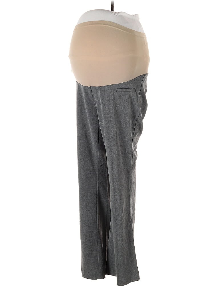 Pre-owned Motherhood Dress Pants In Gray
