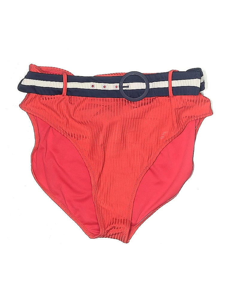 JESSICA SIMPSON Pre-owned Sleeveless Top Red Halter Neckline Tops