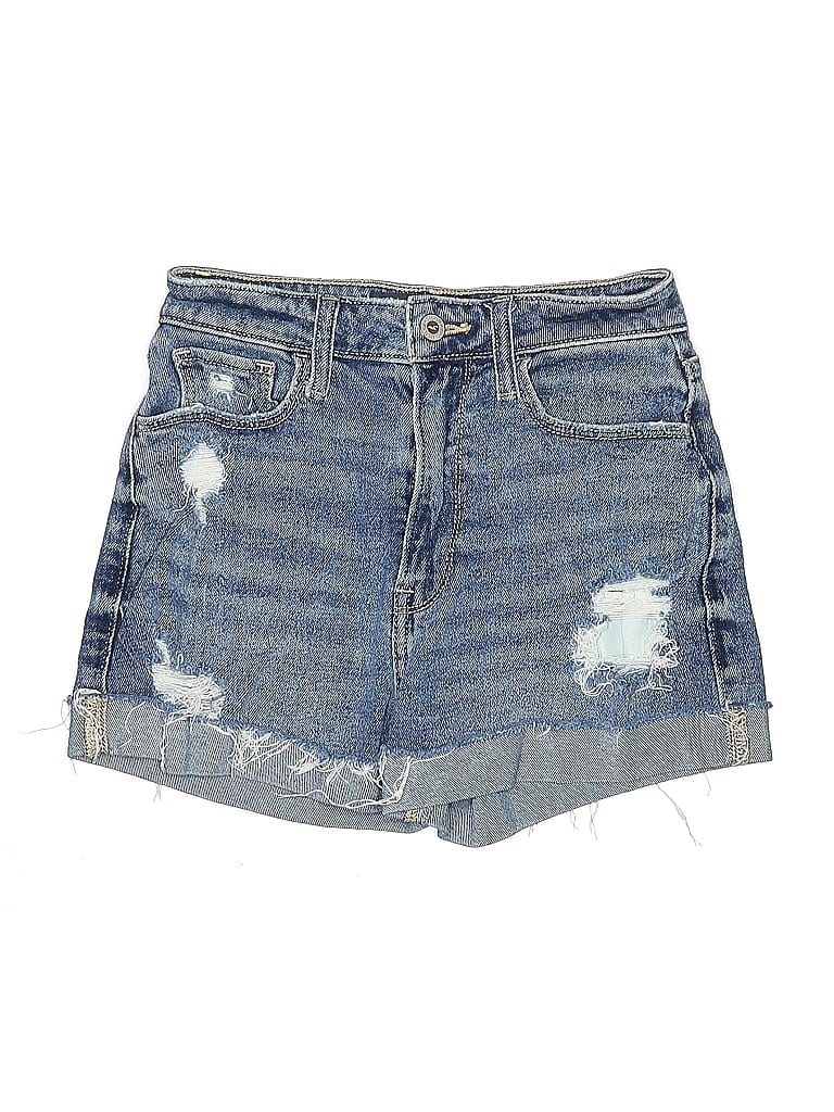 Click to view more detailed imagery on our partner's website Pre-owned Hollister Denim Shorts In Blue