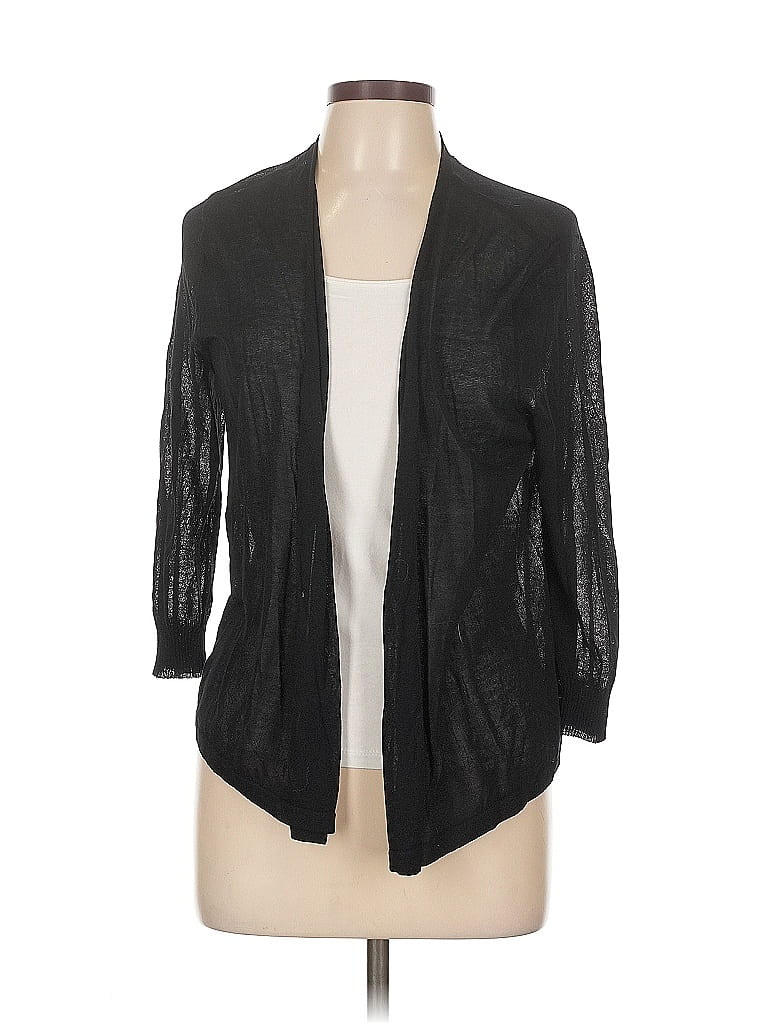 Click to view more detailed imagery on our partner's website Pre-owned Chico's Cardigan Sweater In Black