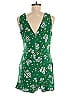 Ann Taylor LOFT 100% Polyester Green Romper Size 6 - photo 2