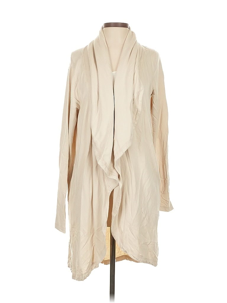 Pre-owned Mono B Cardigan Sweater In White