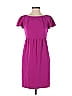 Abaete Solid Purple Casual Dress Size 2 - photo 1