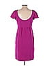 Abaete Solid Purple Casual Dress Size 2 - photo 2