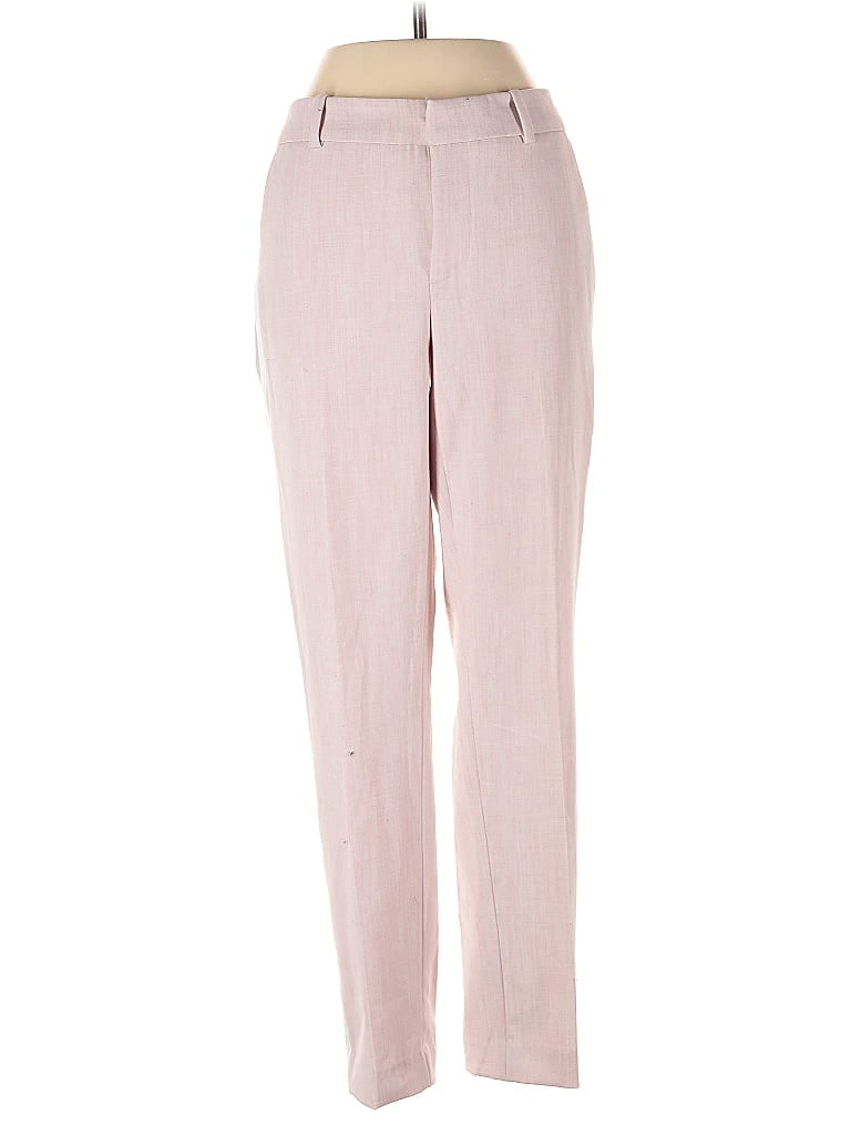Pre-owned Calvin Klein Casual Pants In Pink