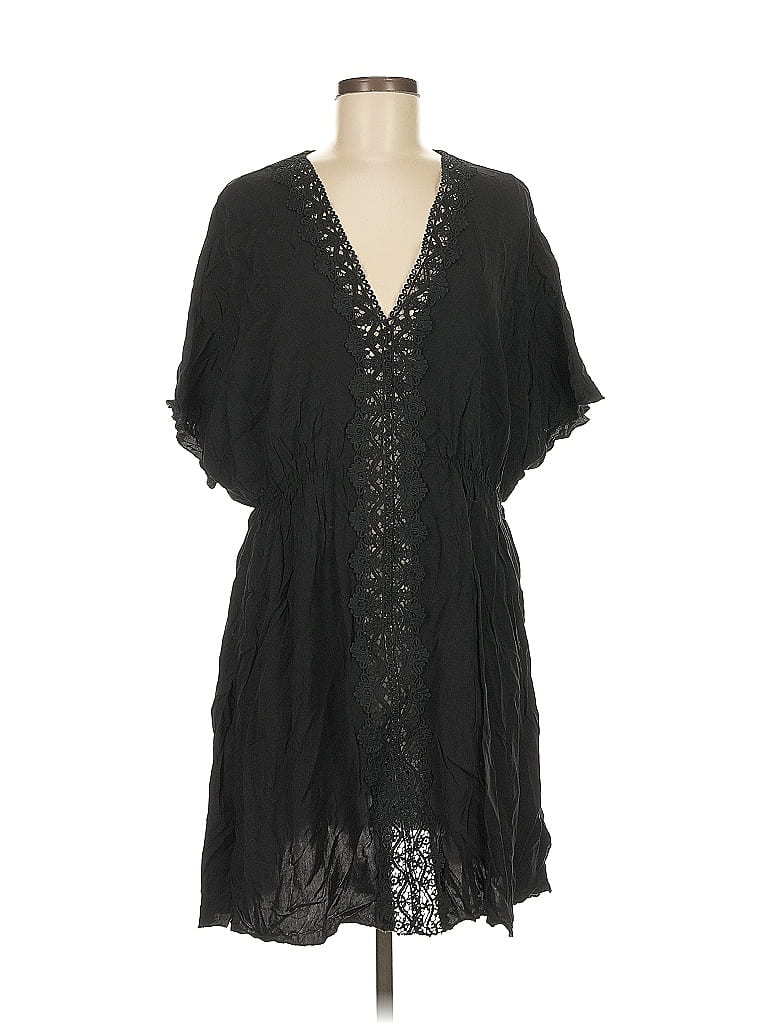 Pre-owned Shein Casual Dress In Black