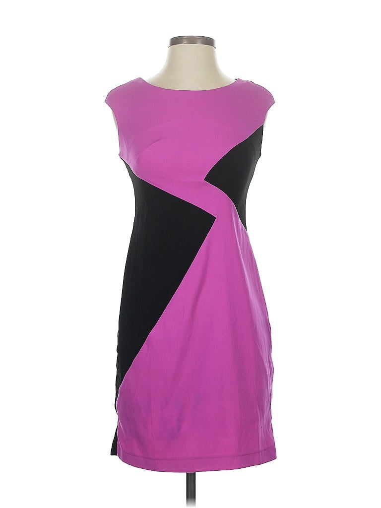 Pre-owned Zara Basic Cocktail Dress In Purple