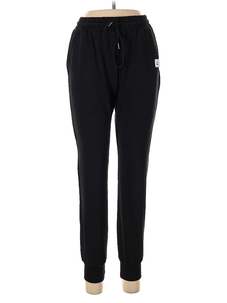 Pre-owned Unbranded Track Pants In Black