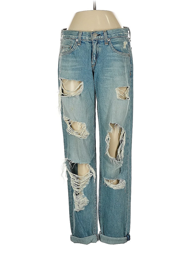 Pre-owned Rag & Bone Jeans In Blue