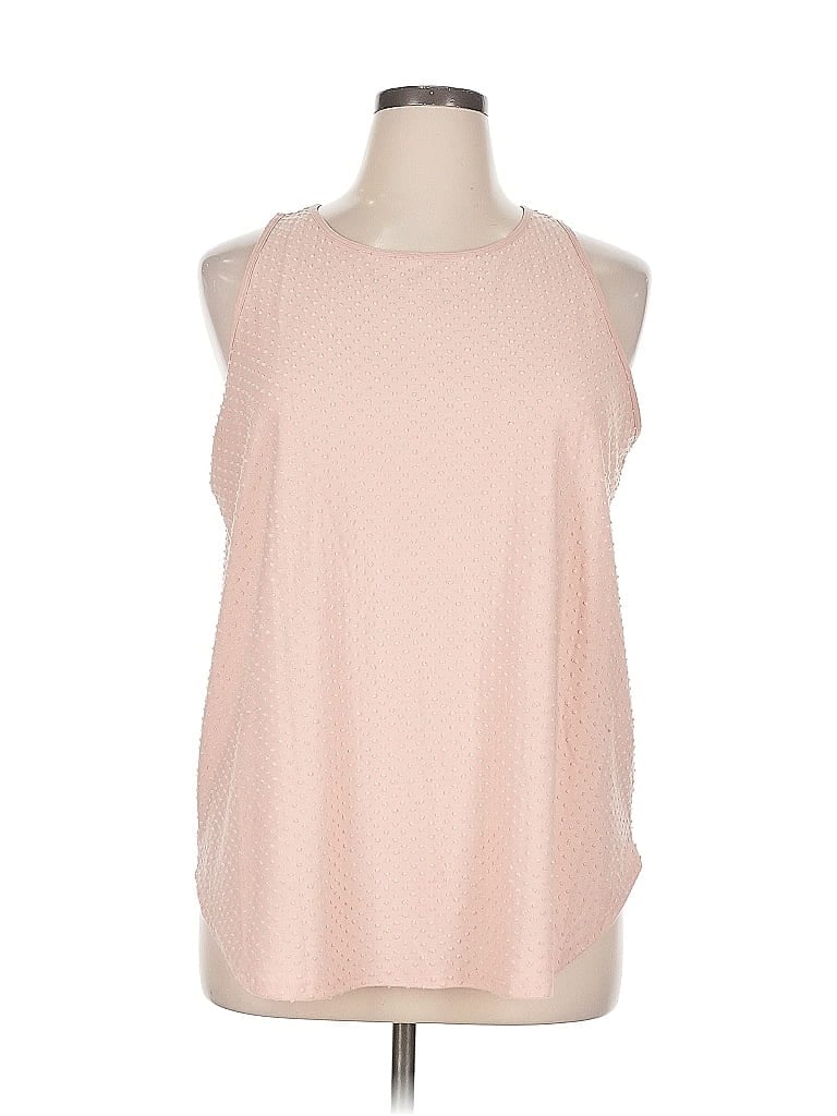Pre-owned Apt. 9 Sleeveless Blouse In Pink