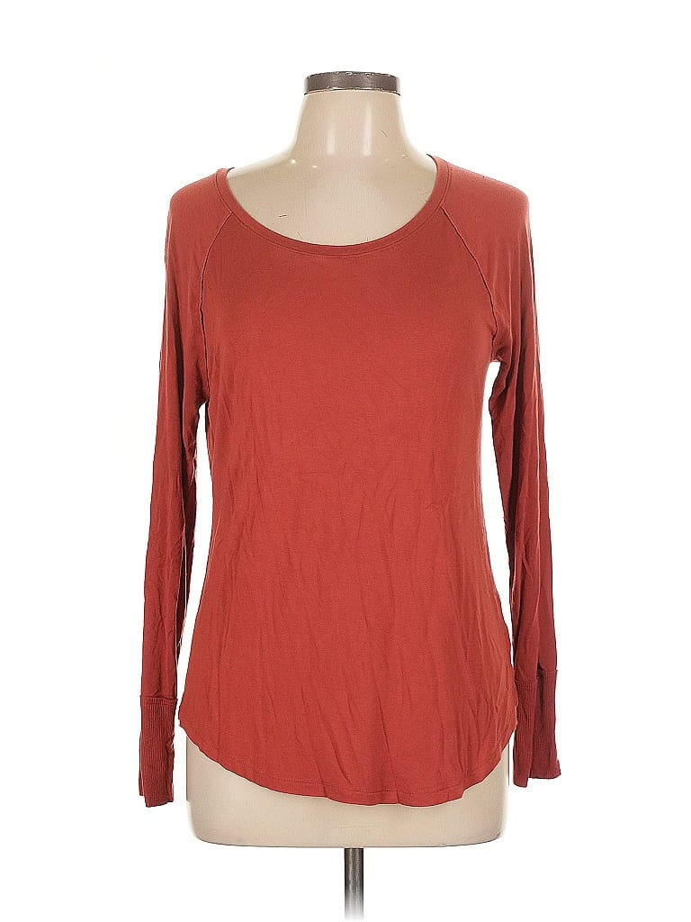 Pre-owned No Boundaries 3/4 Sleeve T-shirt In Red