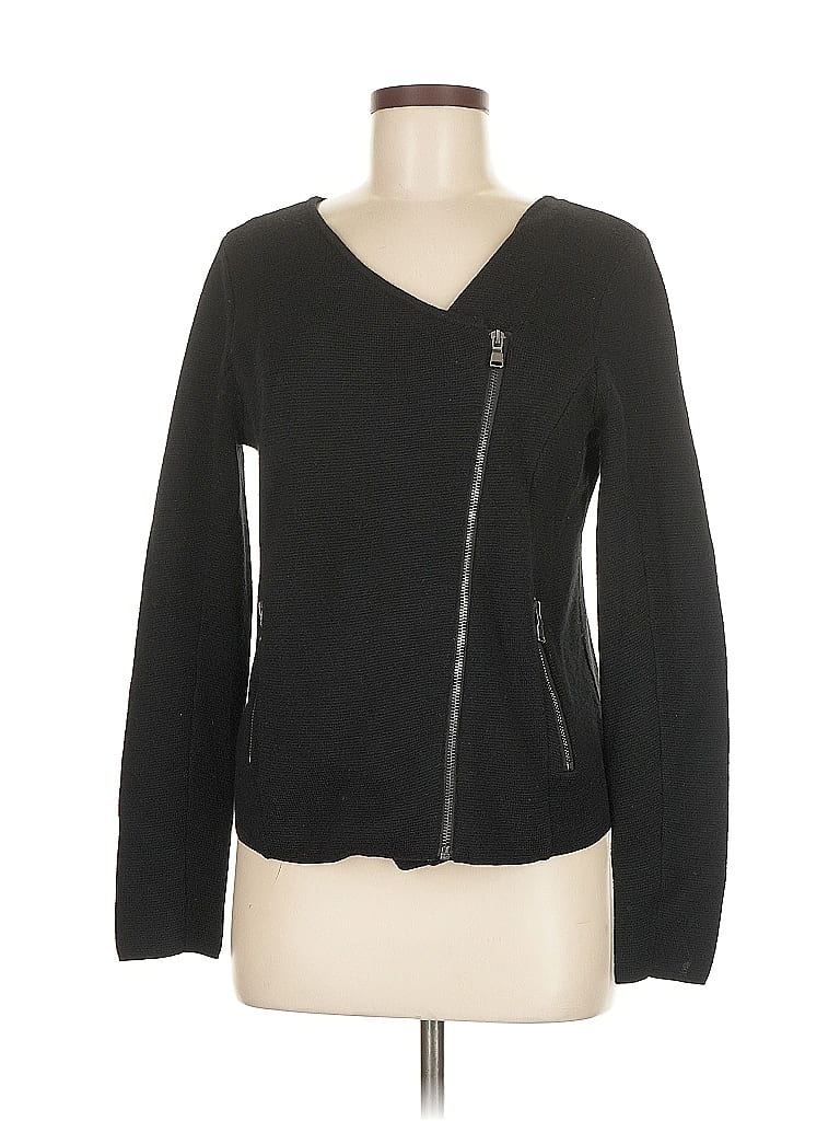 Pre-owned Ann Taylor Loft Jacket In Black