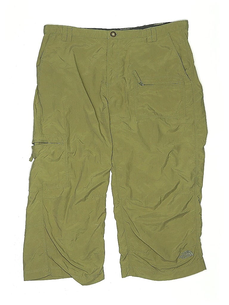 Pre-owned The North Face Cargo Shorts In Green