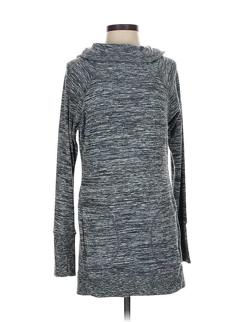 Pre-owned Athleta Pullover Sweater In Gray