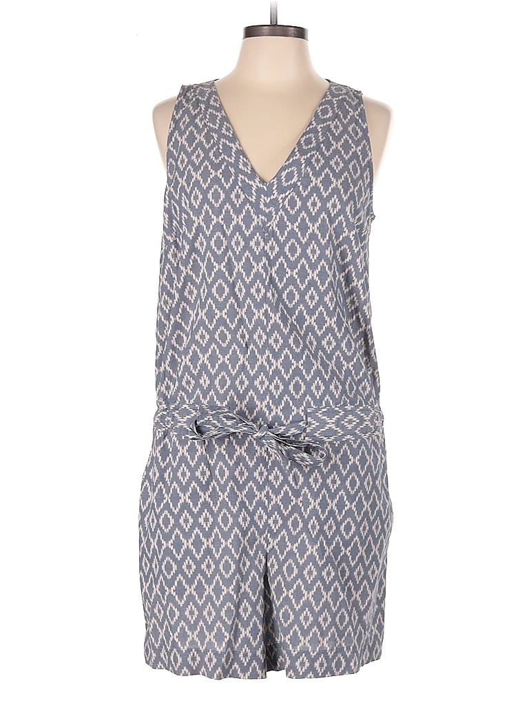 Pre-owned Banana Republic Romper In Blue