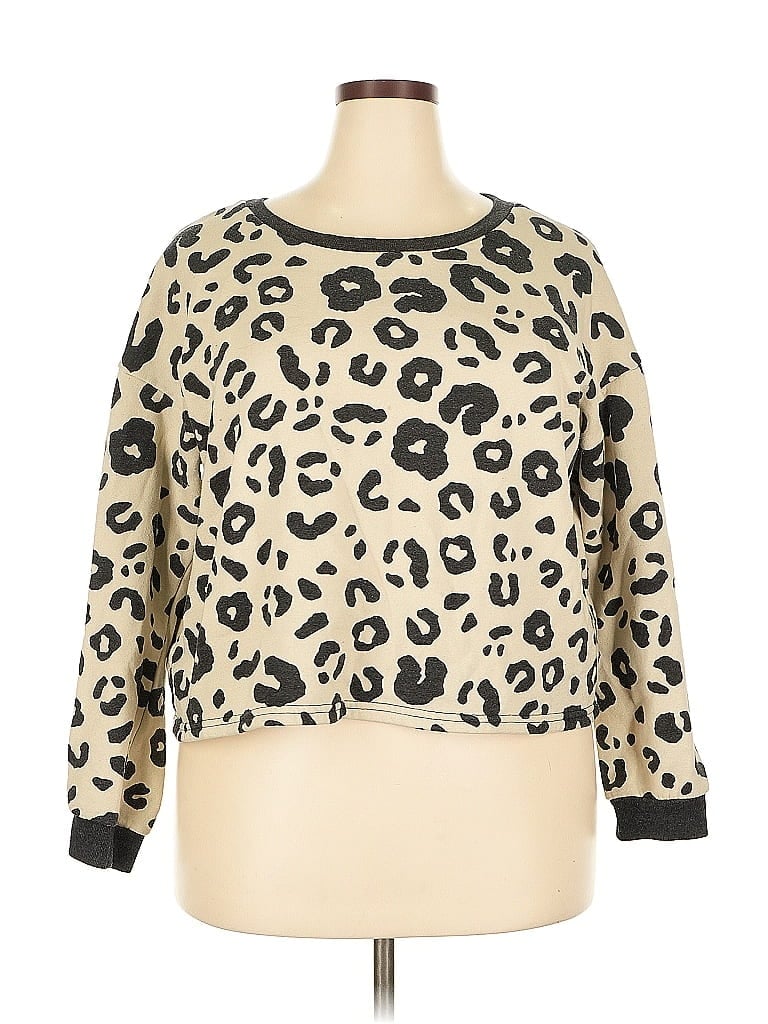 Pre-owned Lularoe Pullover Sweater In White