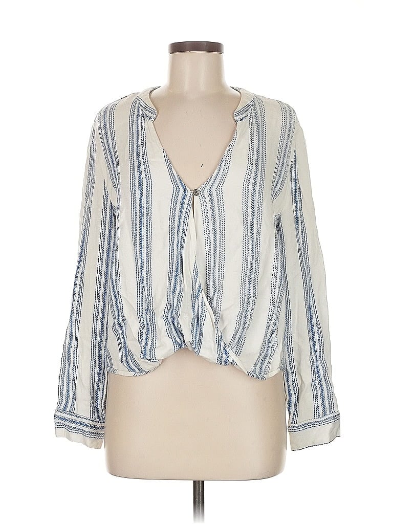 Pre-owned Vintage Havana Cardigan Sweater In Blue