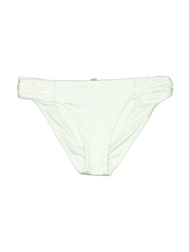 Pre-owned Victoria's Secret Swimsuit Bottoms In Green