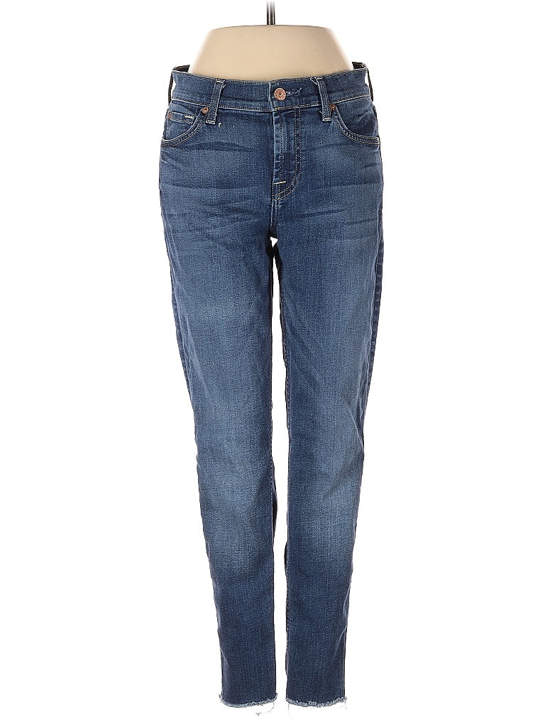Pre-owned 7 For All Mankind Jeans In Blue