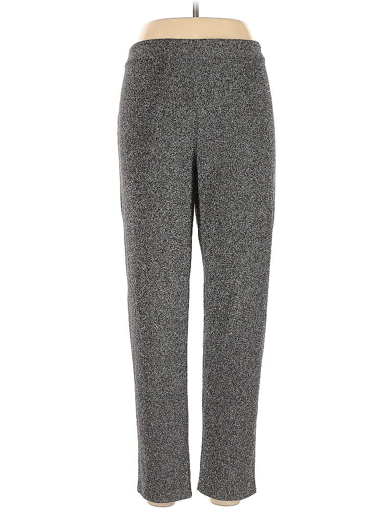 Pre-owned H&m Casual Pants In Gray