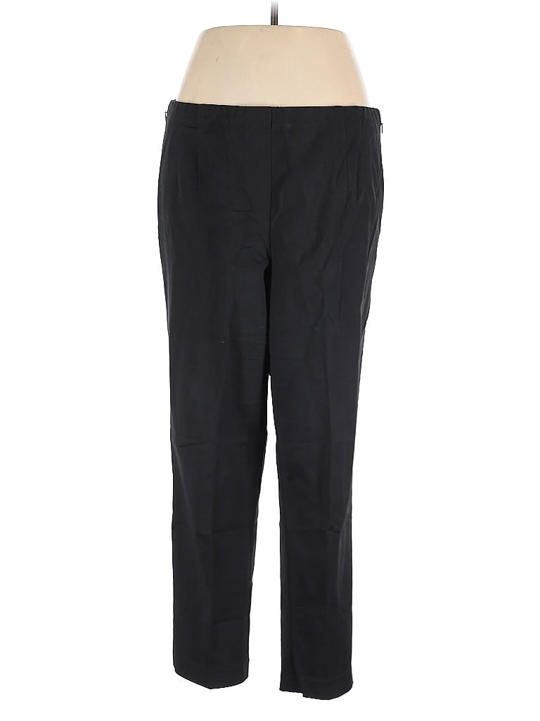 Pre-owned Jjill Dress Pants In Black