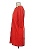 Gap Solid Red Casual Dress Size 4 - photo 5