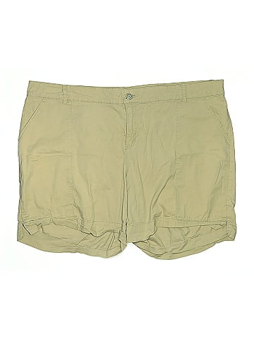 Lane Bryant Khaki Shorts (view 1)